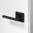 Mirra Single Dummy Door Lever Modern Concealed Design Non-Turning for (Closet, Pantry or Hallway) – Sleek Minimalist Style in Matte Black-114645949