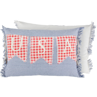 Coussin Primitives de Kathy Folk USA - 51 x 36 cm
