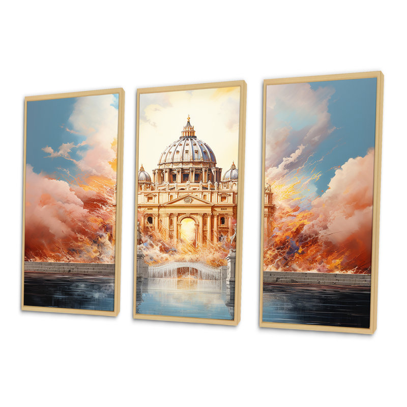 Portail St. Peters - Pearly Gates, Cadre naturel flottant, H 28 po x l 36 po x P 1 po