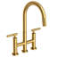 Muncy Pull Down Kitchen Bridge Faucet-1139529396