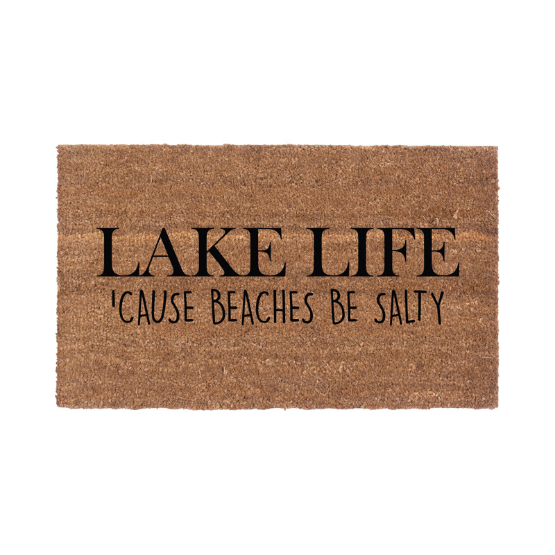Tapis d'extérieur antidérapant Exia Lake, L 18 po x L 30 po