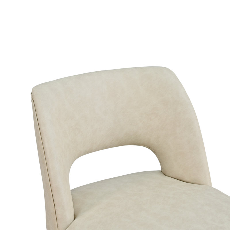  Ensemble de 6 tabourets de bar Bisto, Beige, 6