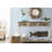 Round Driftwood Framed Sunburst Wall Mirror