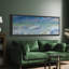 Coastal Beach Serenity At Sea An Impressionist's Vision-98042529-111176838