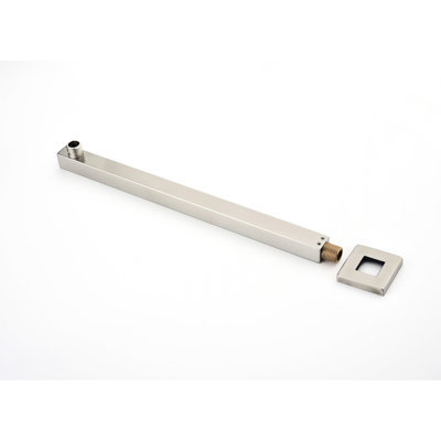 10" Rain Shower Head Wall Mount System, Brushed Nickel, Brass & Stainless Steel, Invigorating Shower, Bathroom Fixture Mounted With Box, 10", Enjoyable Time, Part