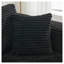 Canapé modulaire simple moderne en velours côtelé noir moderne-50159614