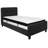 Aluino Button Tufted Platform Bed with Memory Foam Pocket Spring Mattress-485521782-485521781