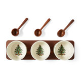 Polka Dot 7-Piece Condiment Set