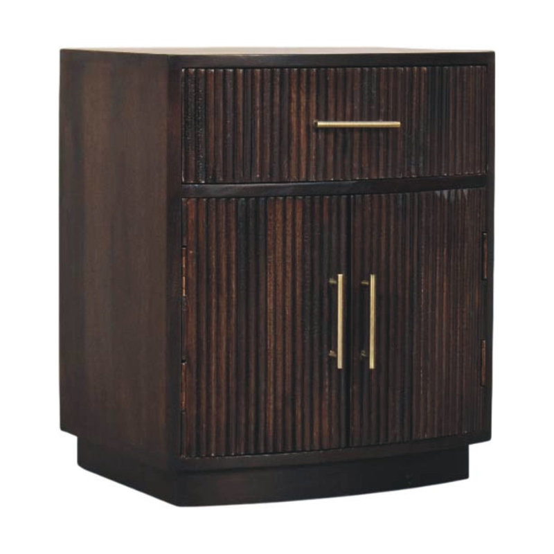 50cm W Solid Wood Bedside Table
