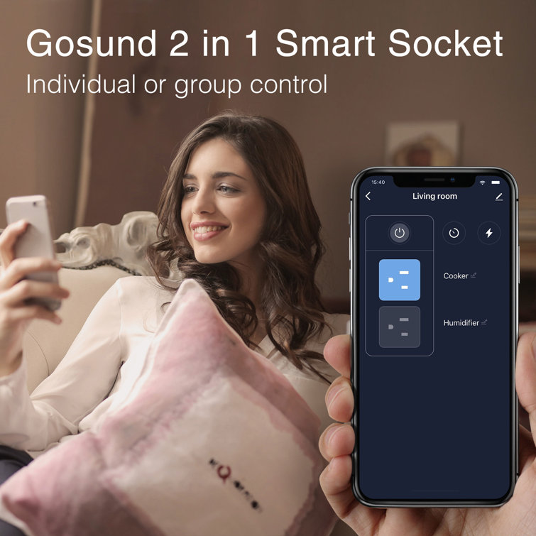 Gosund Tamper Resistant Multi-location Smart Plug & Reviews