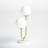 Avinash Metal 2-Light Globe Table Lamp