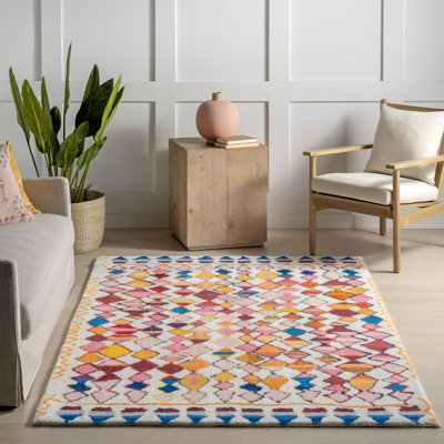 Union Rustic SpinClean Machine Washable Area Rug