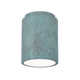 Sumatra Single Light Ceramic Flush Mount