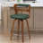 Liahna Swivel Upholstered Bar Stool with Wood Frame-2093855219