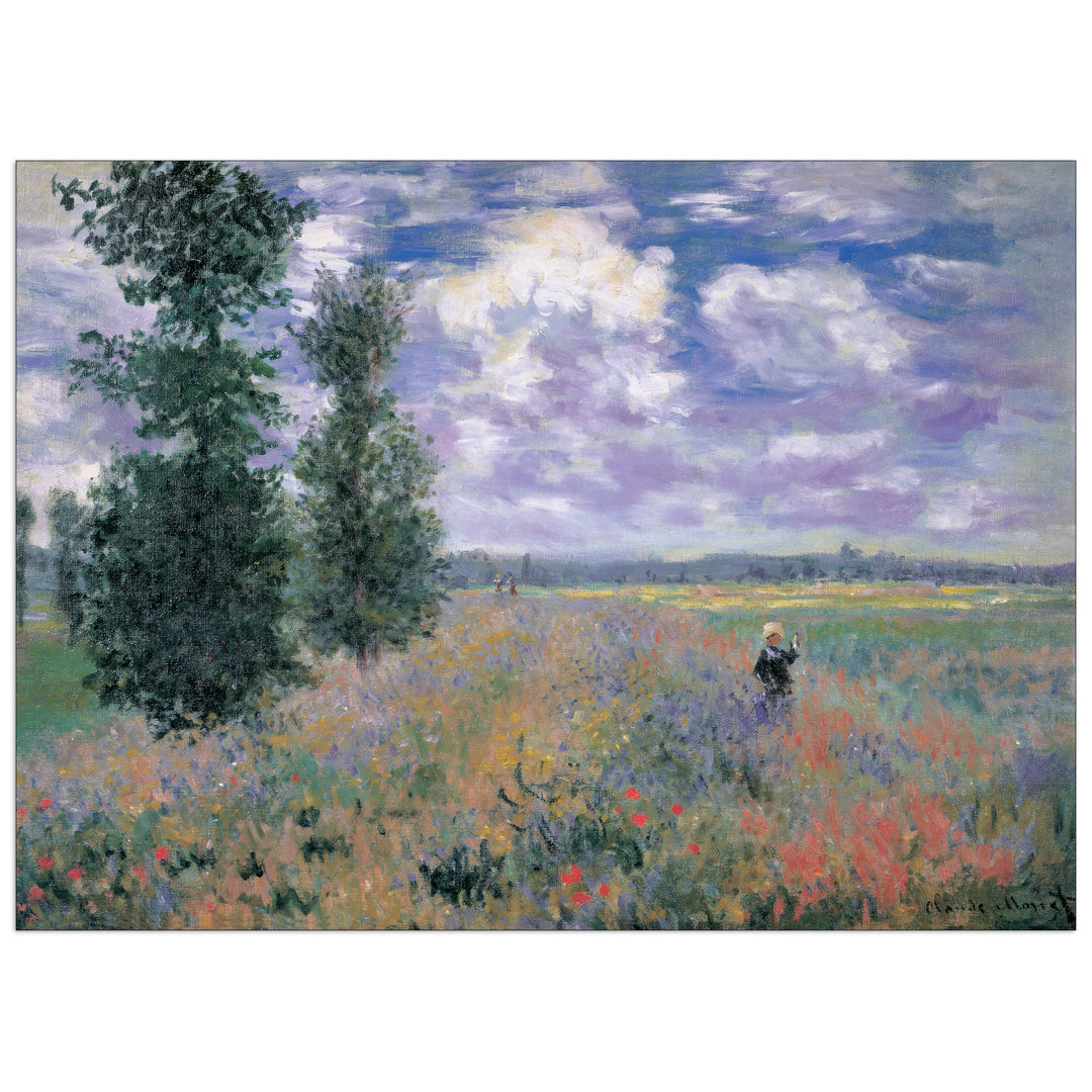 Claude Monet - No Frame Print on Wood