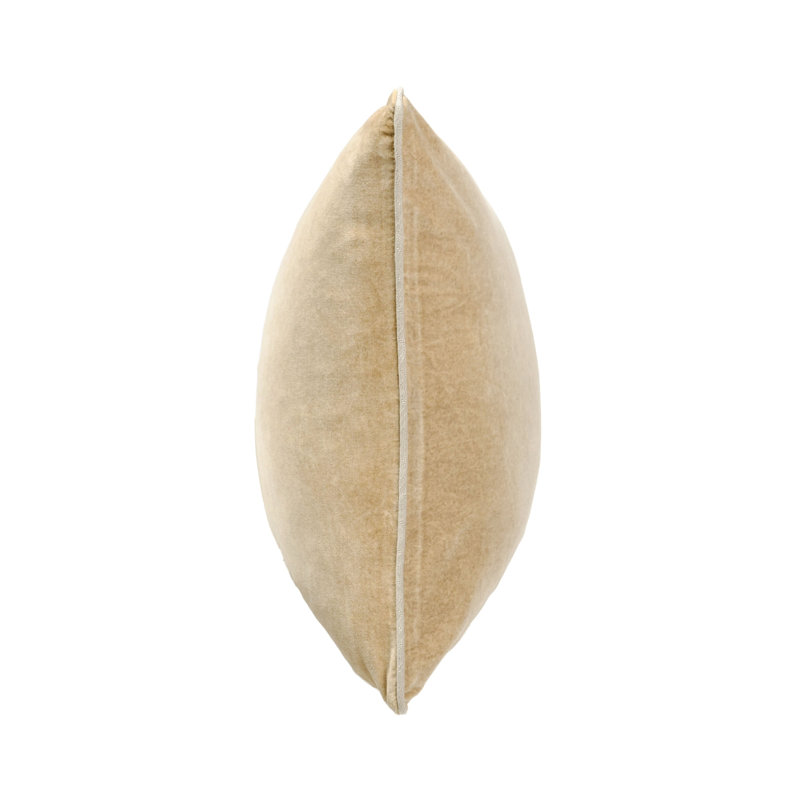 Harriet Pillow Cover & Insert, Rectangle 14"H x 20"W, Wheat