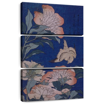 Brampt Peonies And Canary 1834