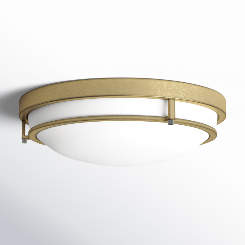 Romilda 13" W 2-Light Dimmable Flush Mount