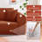 Boneless Modern 3-Seater Sofa with Deep Seat, No Assembly Required, Modern Corduroy Couch with 2 Pillows, Lazy Compression Sofa for Living Room Bedroom, Hybrid Sofa in a Box-1933353209
