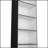 Stylish Matt Gray And White 5-Shelf Bookcase With Spacious Storage For Modern Interiors