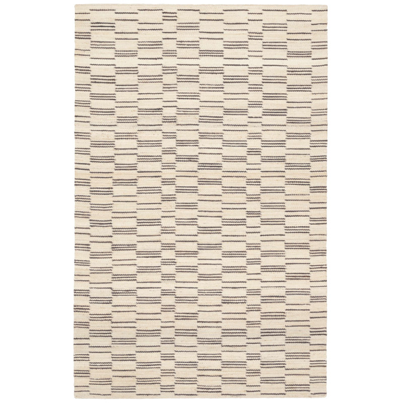 Tapis en jute tissé à la main Leni, Rectangle 2 pi x 3 pi