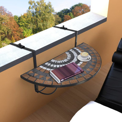 Table de balcon pliable Brozak