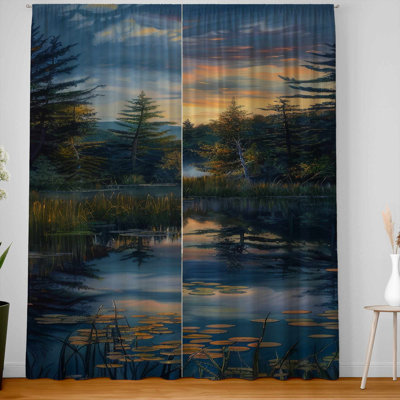 Fluid Blackout Window Curtain Pair - Home Decor Essentials