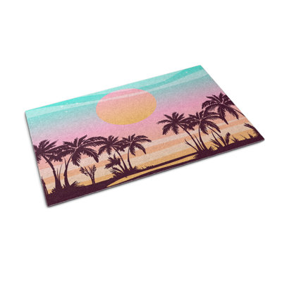 Non-Slip Ombre Outdoor Doormat
