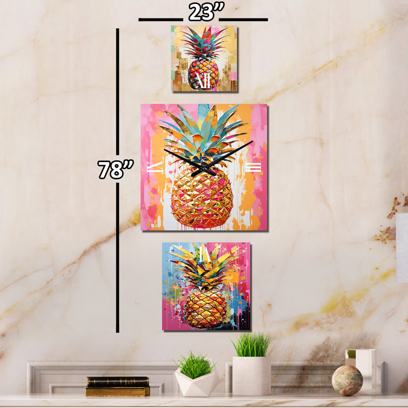 Horloge murale Carrelli