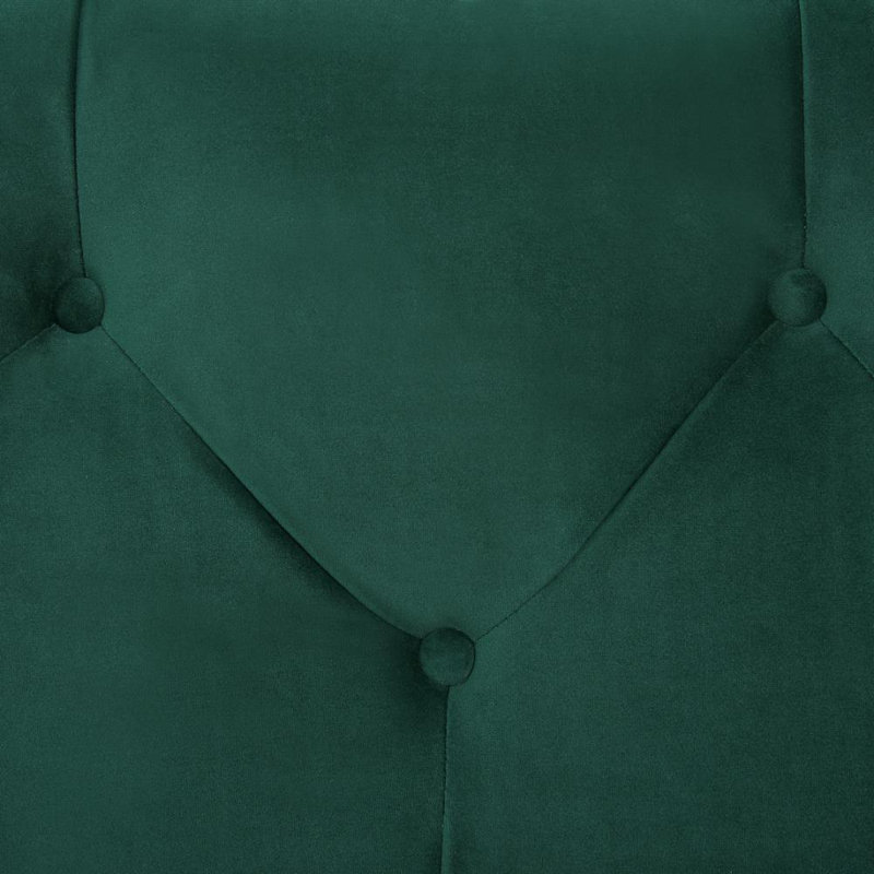 Wangara 2 Seater Sofa, Green Velvet
