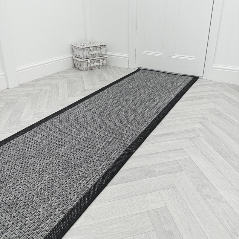 Runner Gingham Area Rug, Runner 80 x 150 cm