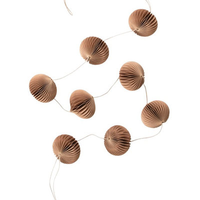 Honeycomb 6' Ornament Ball Novelty Garland