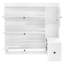 Versatile Shoe Cabinet With 3 Flip Drawers-775094300