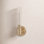 Single Transparent Dimmable Bath Sconce