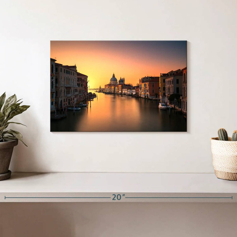 Grand Canal At Sunset