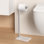 KES Natural Marble Freestanding Toilet Paper Holder Bathroom Tissue Roll Holder