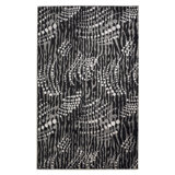 Carina Geometric Black/Gray Area Rug