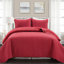 Ensemble de courtepointe standard moderne et contemporaine en coton à motif de losange Ava Diamond-309619553-382391937