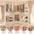 Selestina 110'' Closet System with Wooden Drawers-1234567017