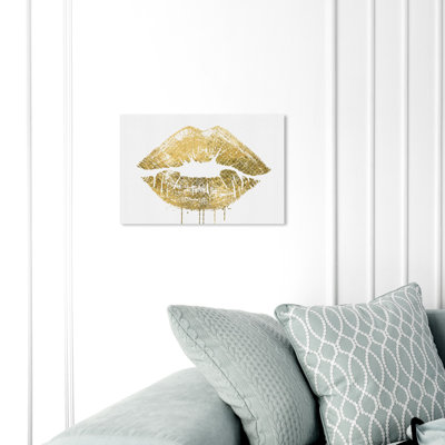More Gold Veuillez - Impression sur toile