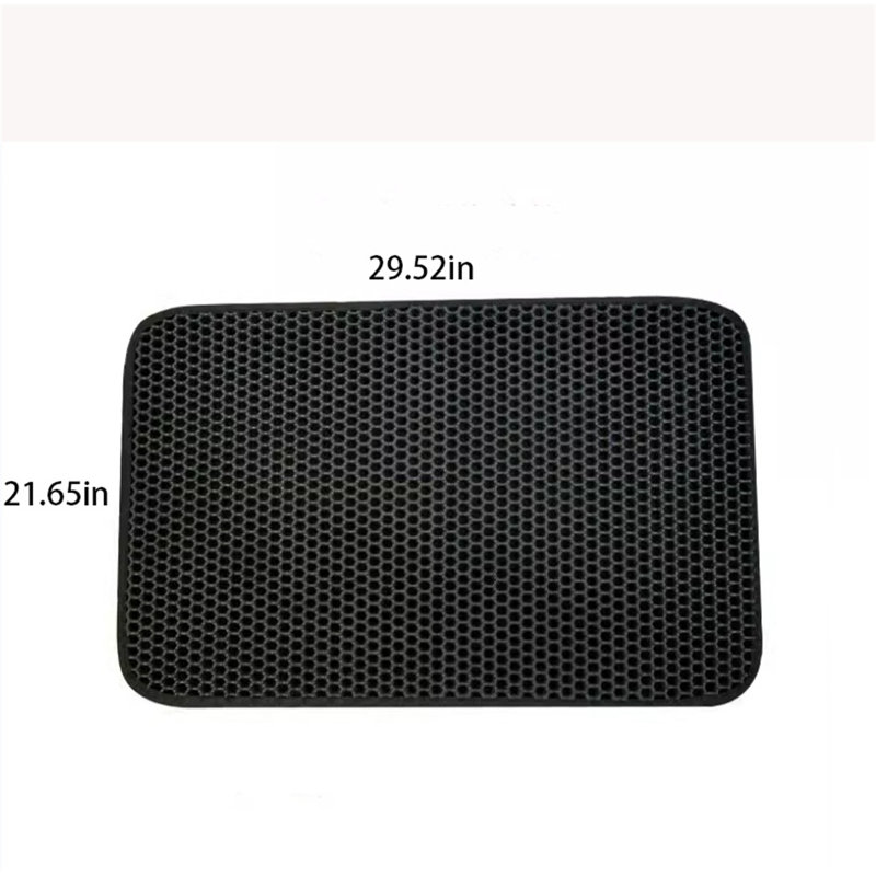 Plastic Litter Mat, 29.52" H x 21.65" W x 0.11" D