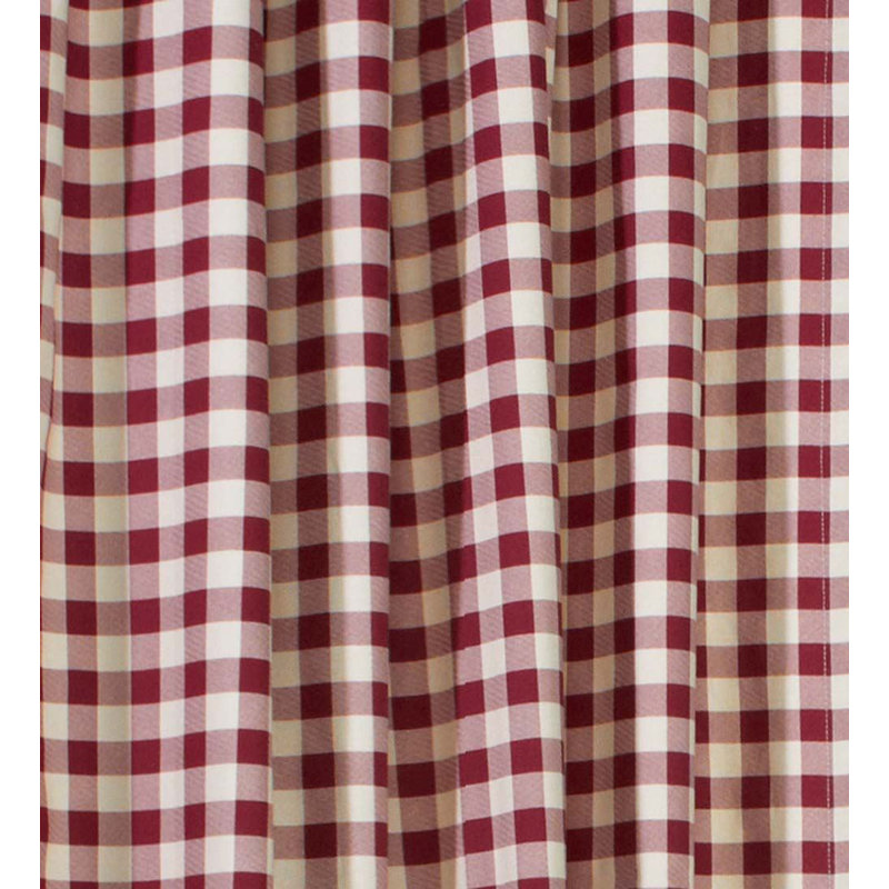 Thermalogic Cotton Blend Room Darkening Curtain Pair, Blue/White, 80" H x 40" W