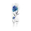Beautiful Blue II by Carol Robinson - Panoramic Print on Canvas-1393882513-1393882514
