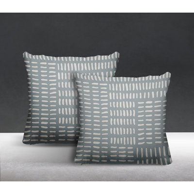 Outdoor Reversible Throw Pillow