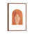 Classic Brown Wood Framed