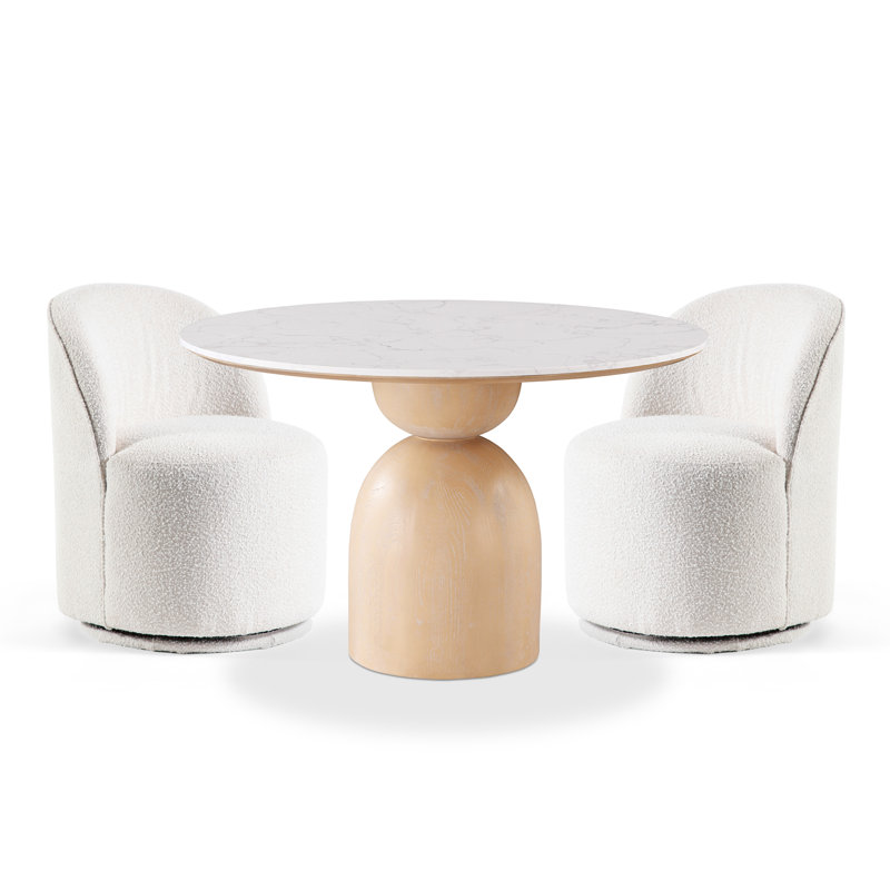 Hillard 3-Piece Dining Table Set