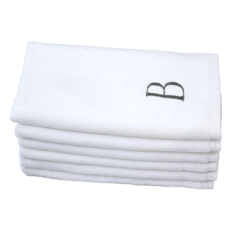 Bohanon Monogram Turkish Cotton Hand Towel, B