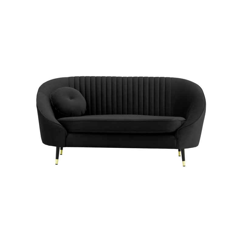 Rubio 2 Seater Sofa, Black