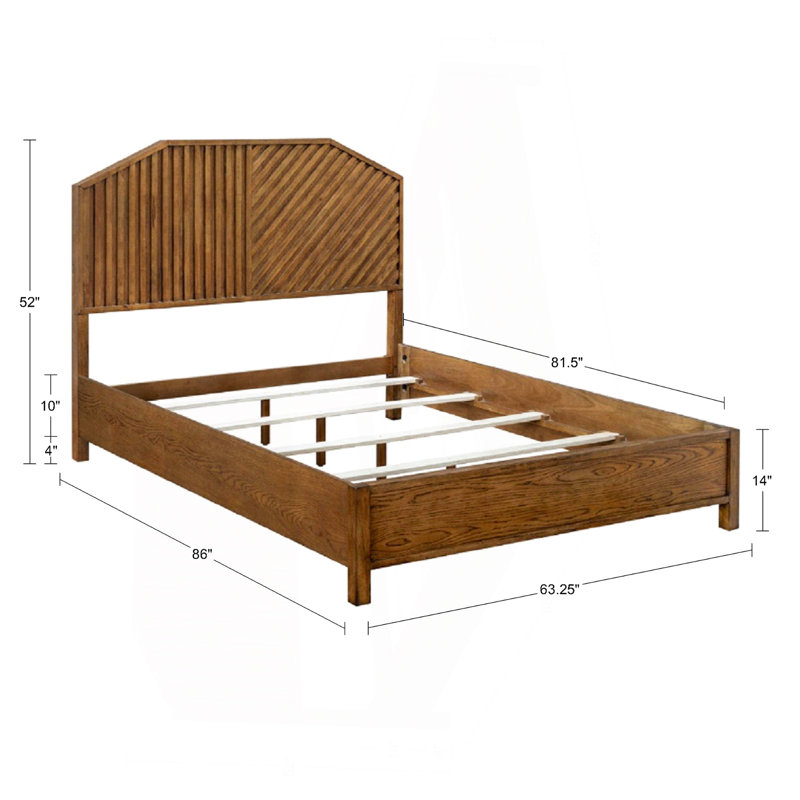 Wood Queen Bed