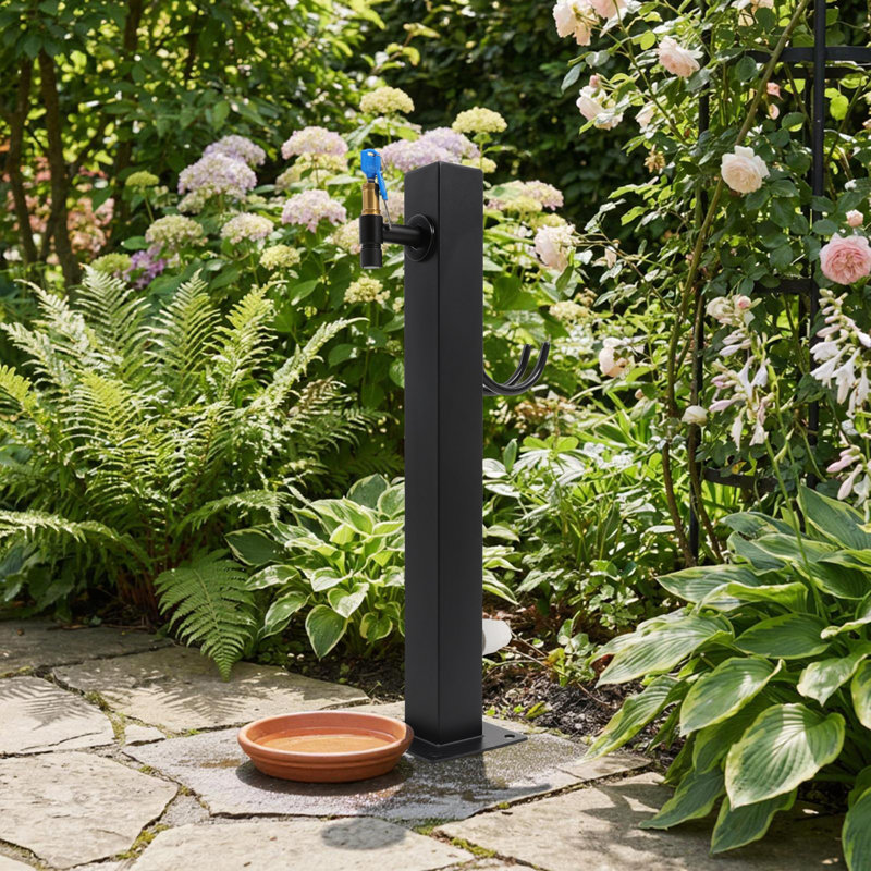 Robinet de jardin en acier inoxydable 304, robinet vertical pour cour, parc, jardin, alimentation en eau extérieure